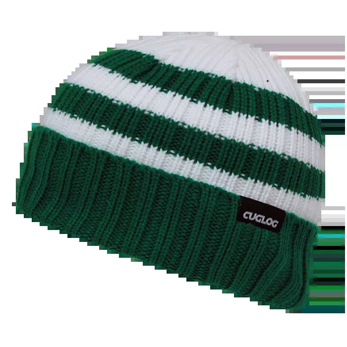 Shasta Striped Beanie, Sailor Knit Cap - Cuglog K014