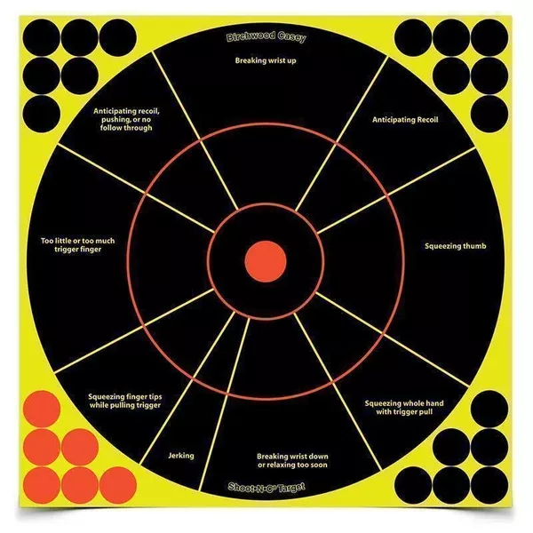 Shoot-N-C Handgun Trainer Targets (Qty 10)
