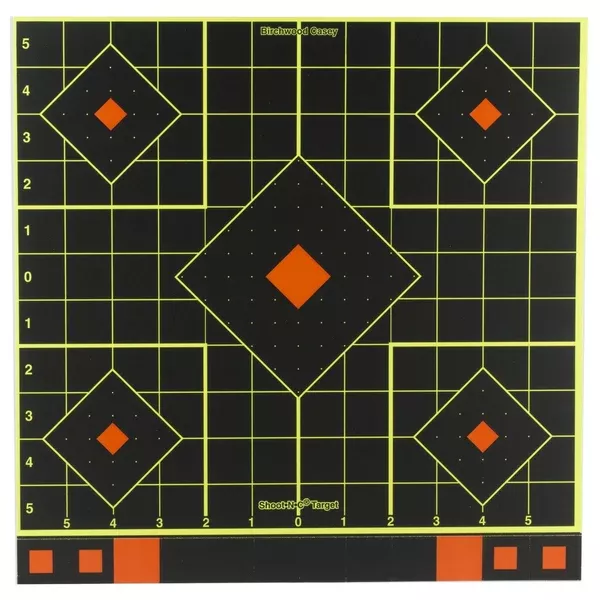 Shoot-N-C Reactive Sighting-In Target (Qty 5)