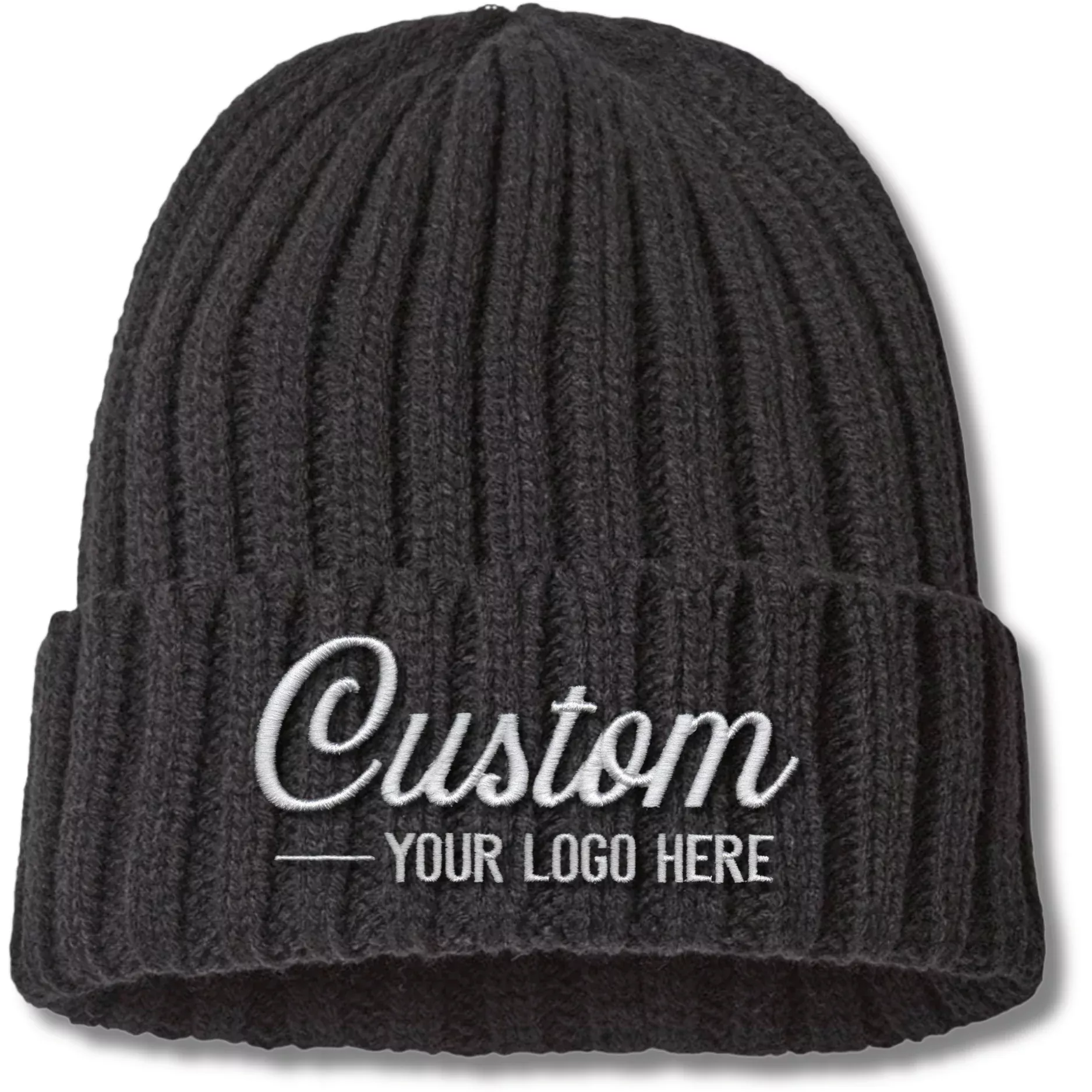 SHORE – Custom Recycled Cable Knit Beanie