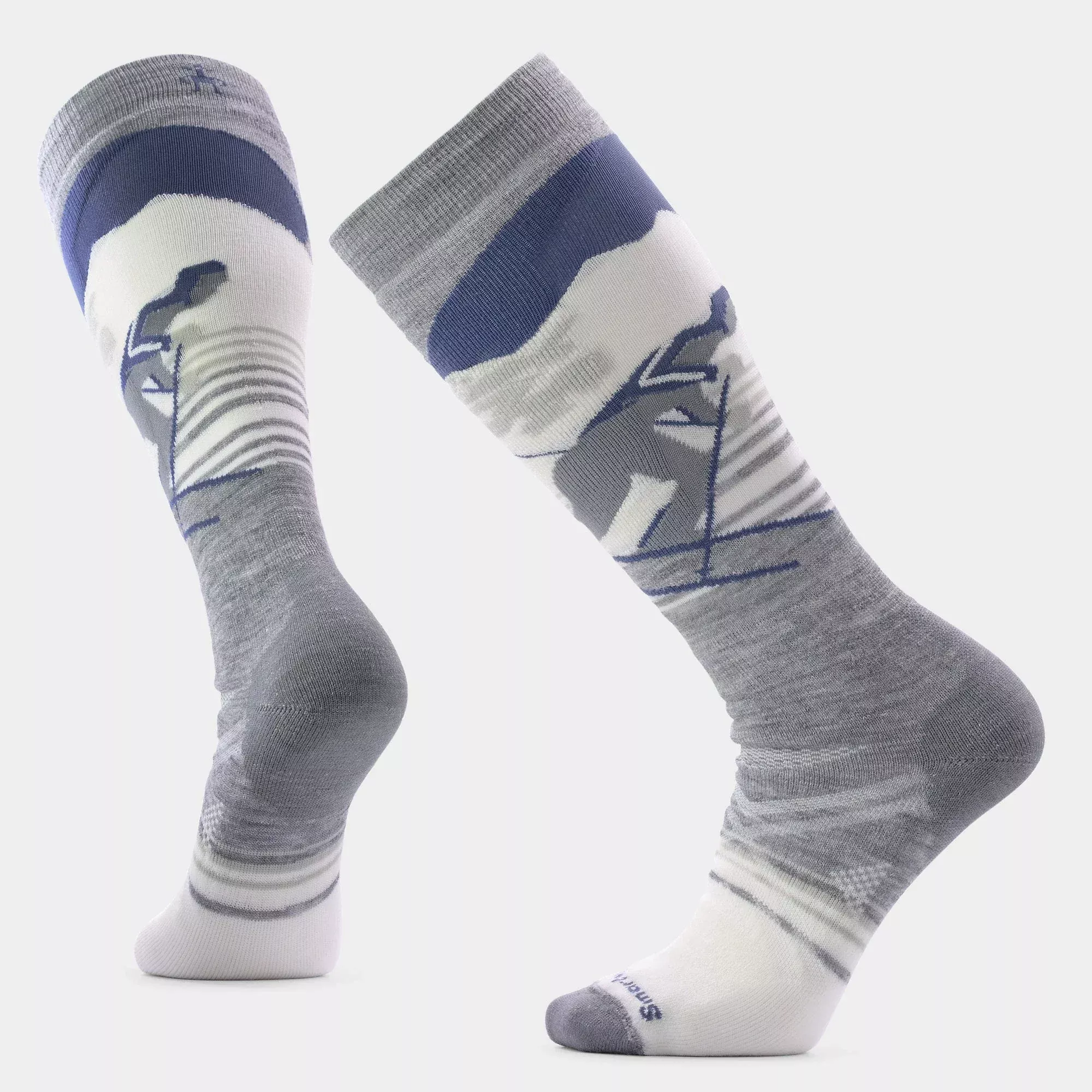 Smartwool Ski Full Cushion Chute the Moon Print Over The Calf Socks