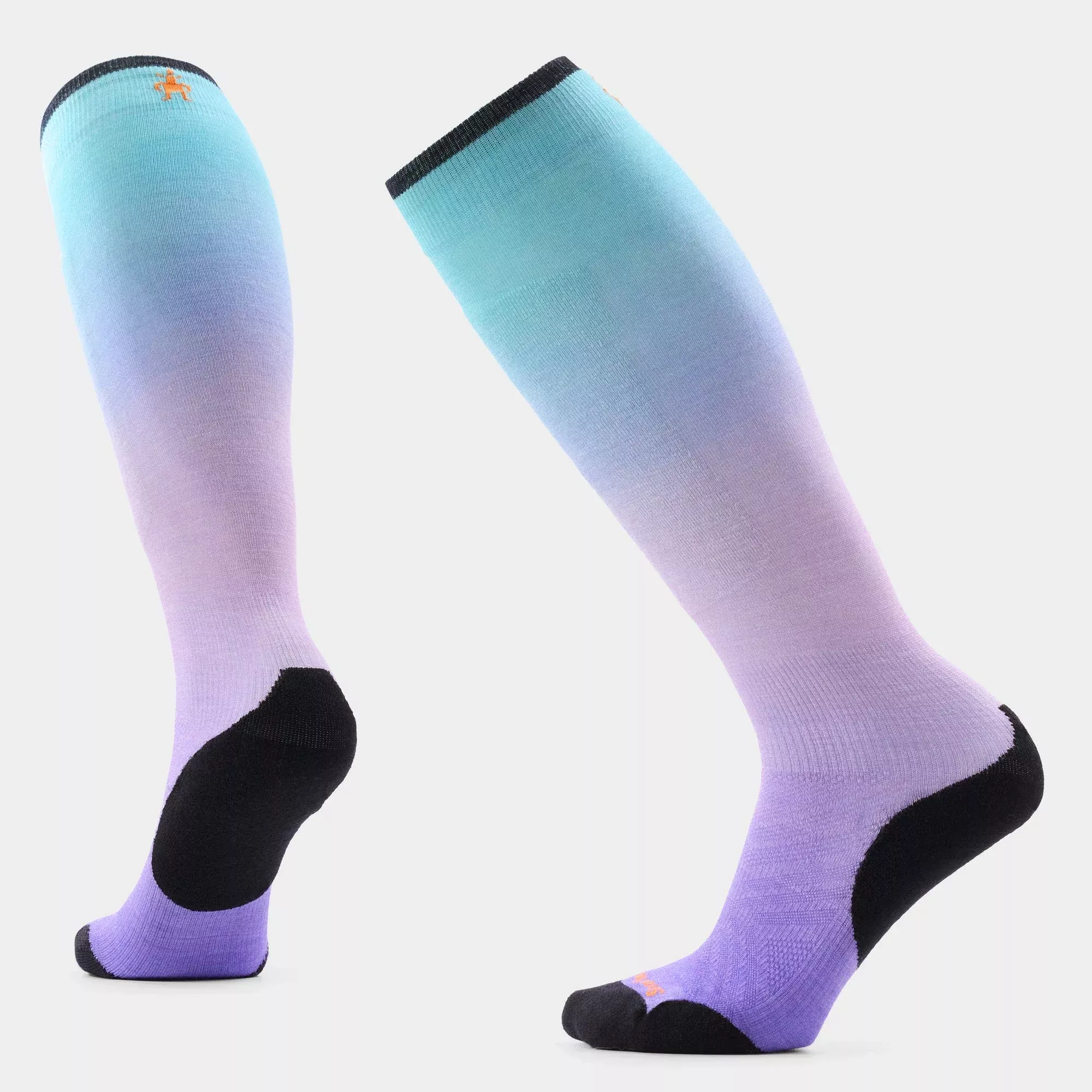 Smartwool Women's Ski Targeted Cushion Ombre Print Over The Calf Socks