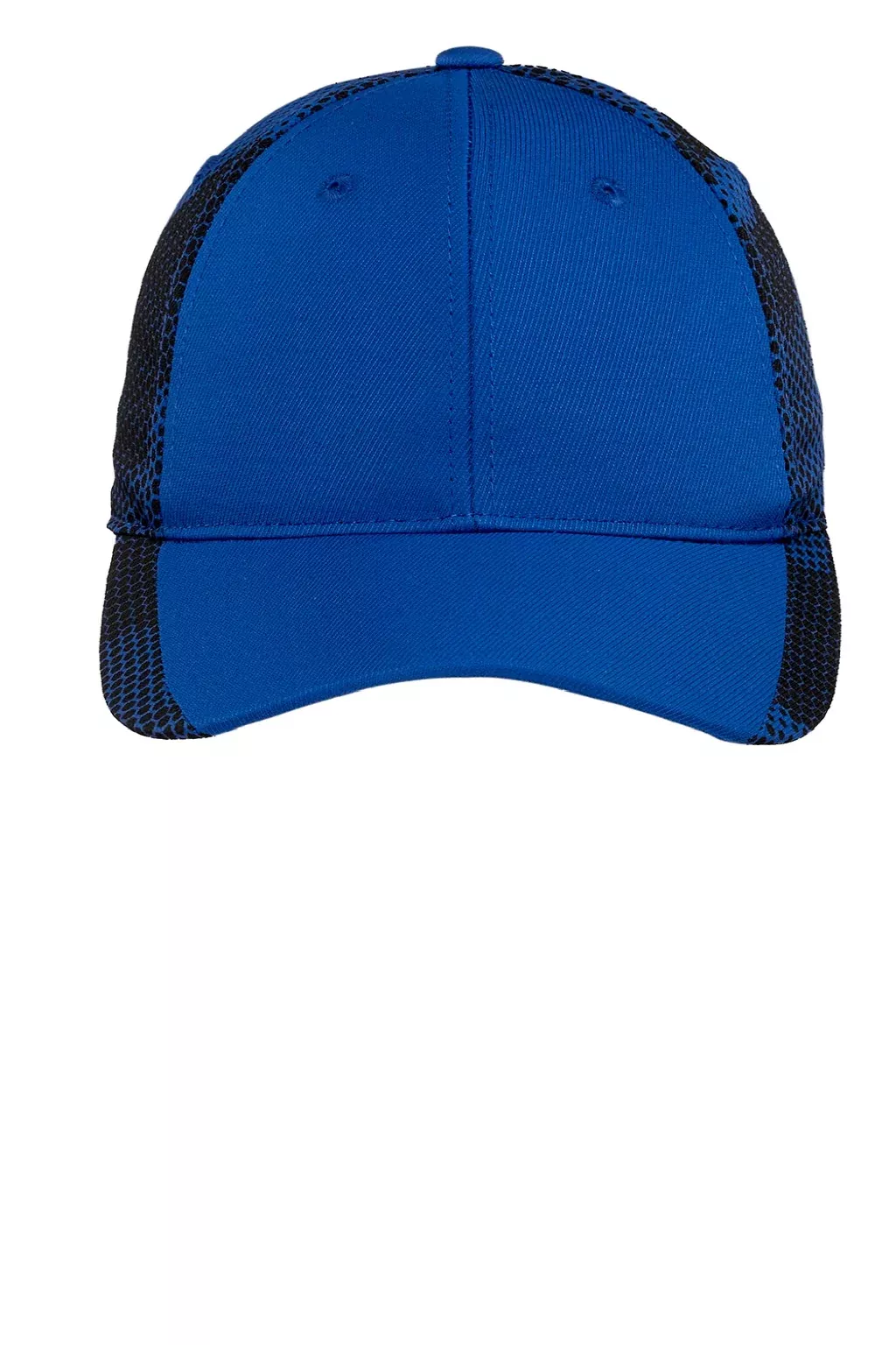 Sport-Tek Hats Mens CamoHex Moisture Wicking Adjustable Hat - True Royal Blue