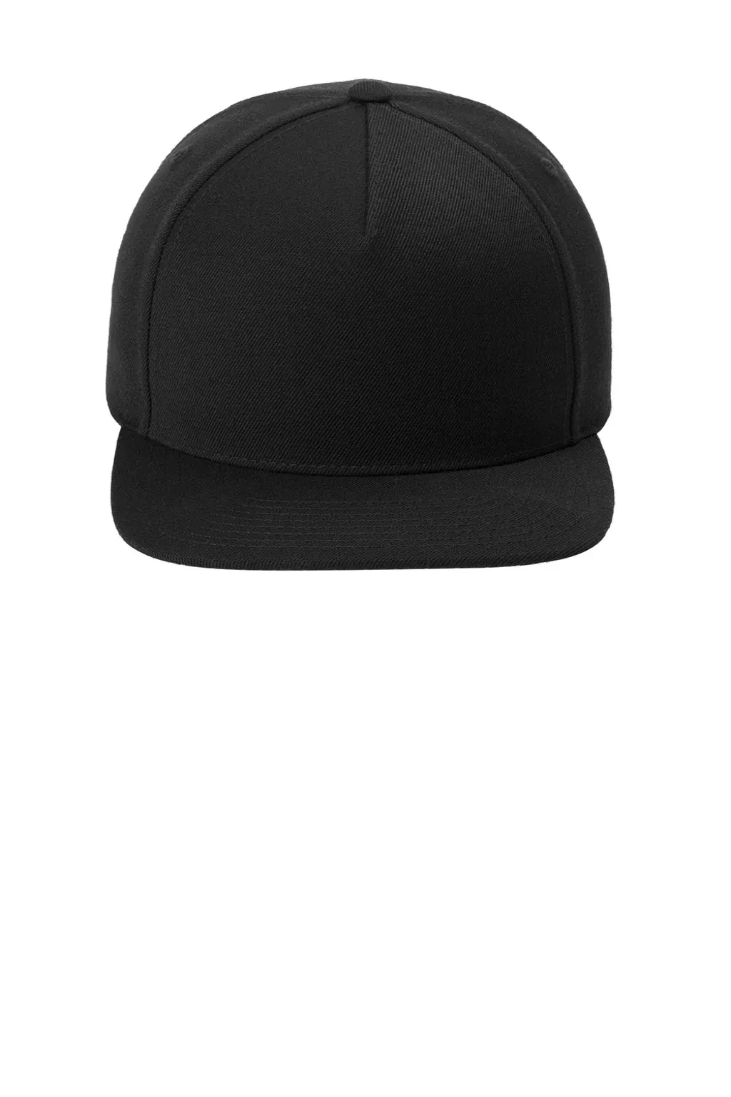 Sport-Tek Hats Mens Premium 5 Panel Snapback Hat - Black