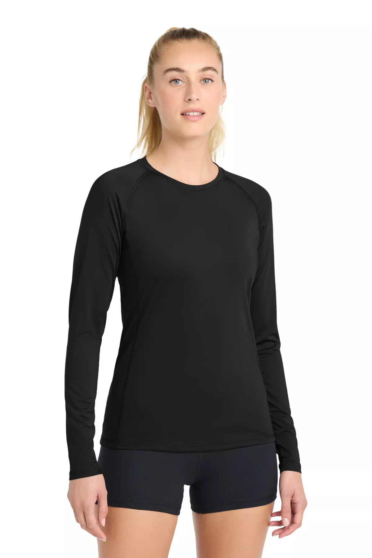 Sport-Tek LST470LS Women's Long Sleeve Rashguard Tee