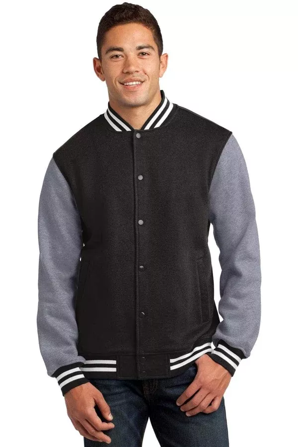 Sport-Tek ST270 Fleece Letterman Jacket