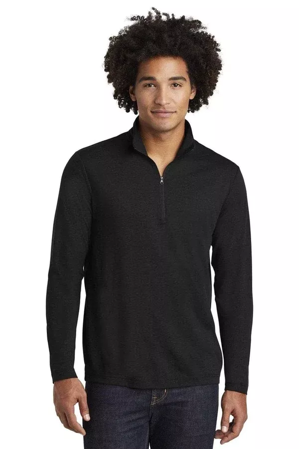 Sport-Tek ST407 PosiCharge Tri-Blend Wicking 1/4-Zip Pullover