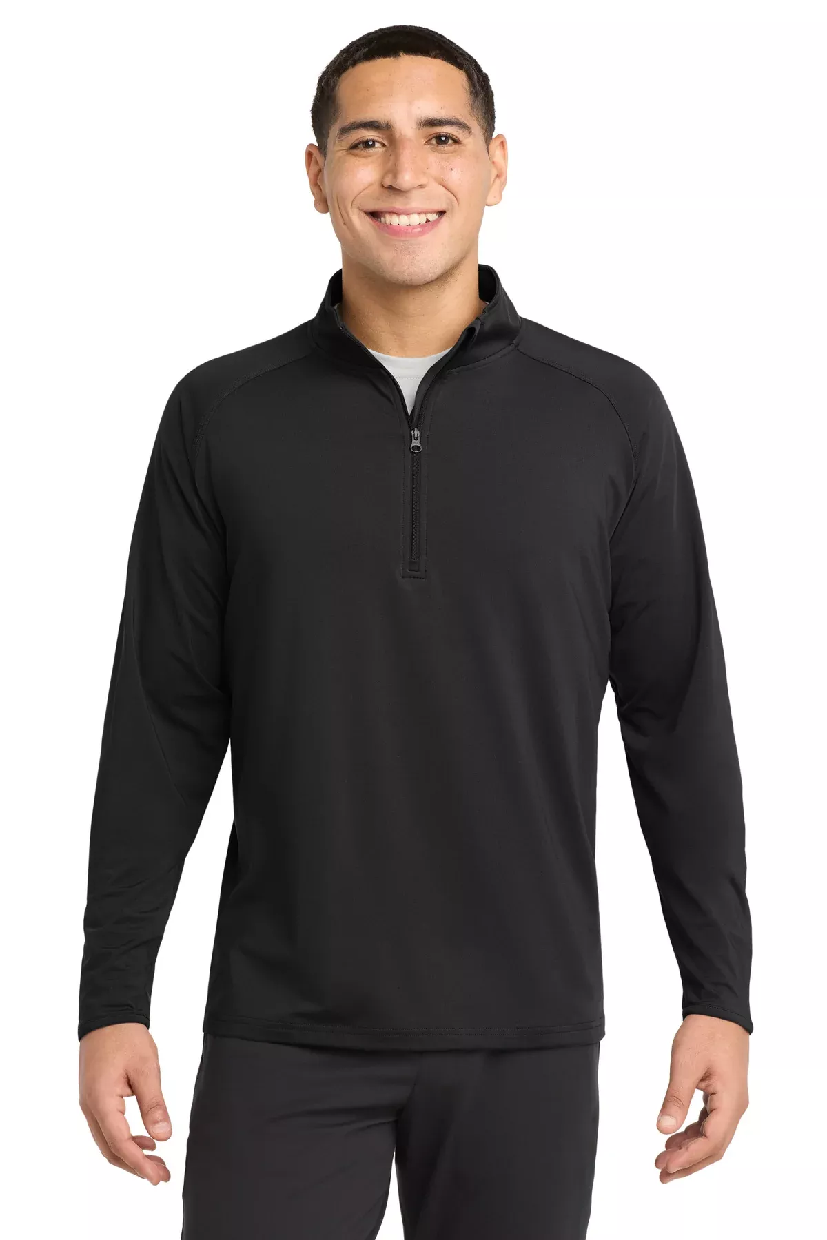Sport-Tek TST850 Tall Sport-Wick Stretch 1/4-Zip Pullover