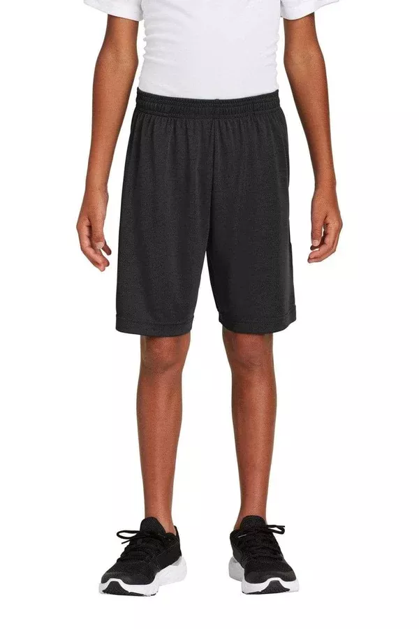 Sport-Tek YST355P Youth PosiCharge Competitor Pocketed Short