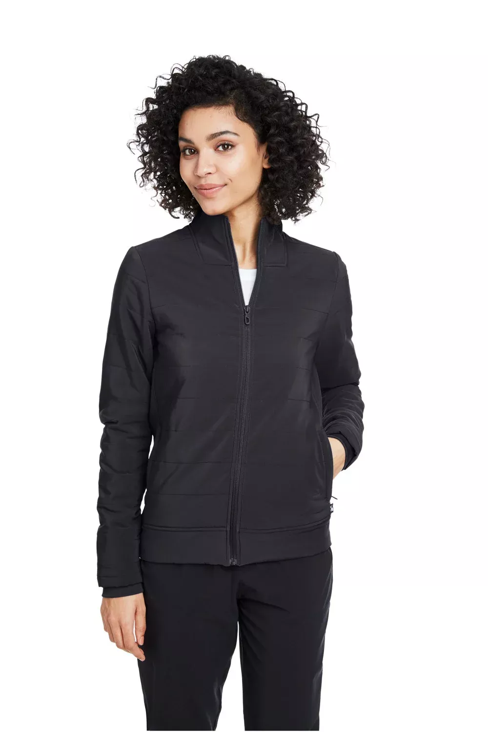 Spyder Womens Transit Full Zip Jacket - Black - Closeout