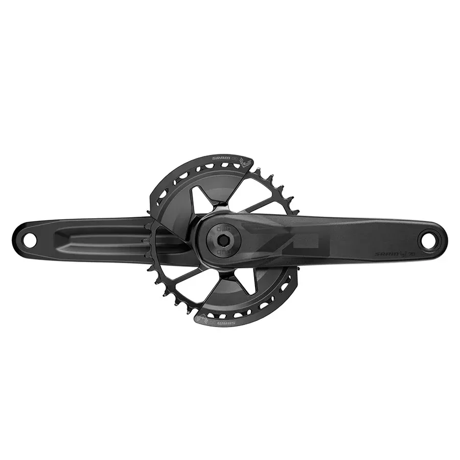 SRAM, Eagle 70 DUB, Crankset, Speed: 12, Spindle: 28.99mm BCD: Direct Mount 32 - Black Boost