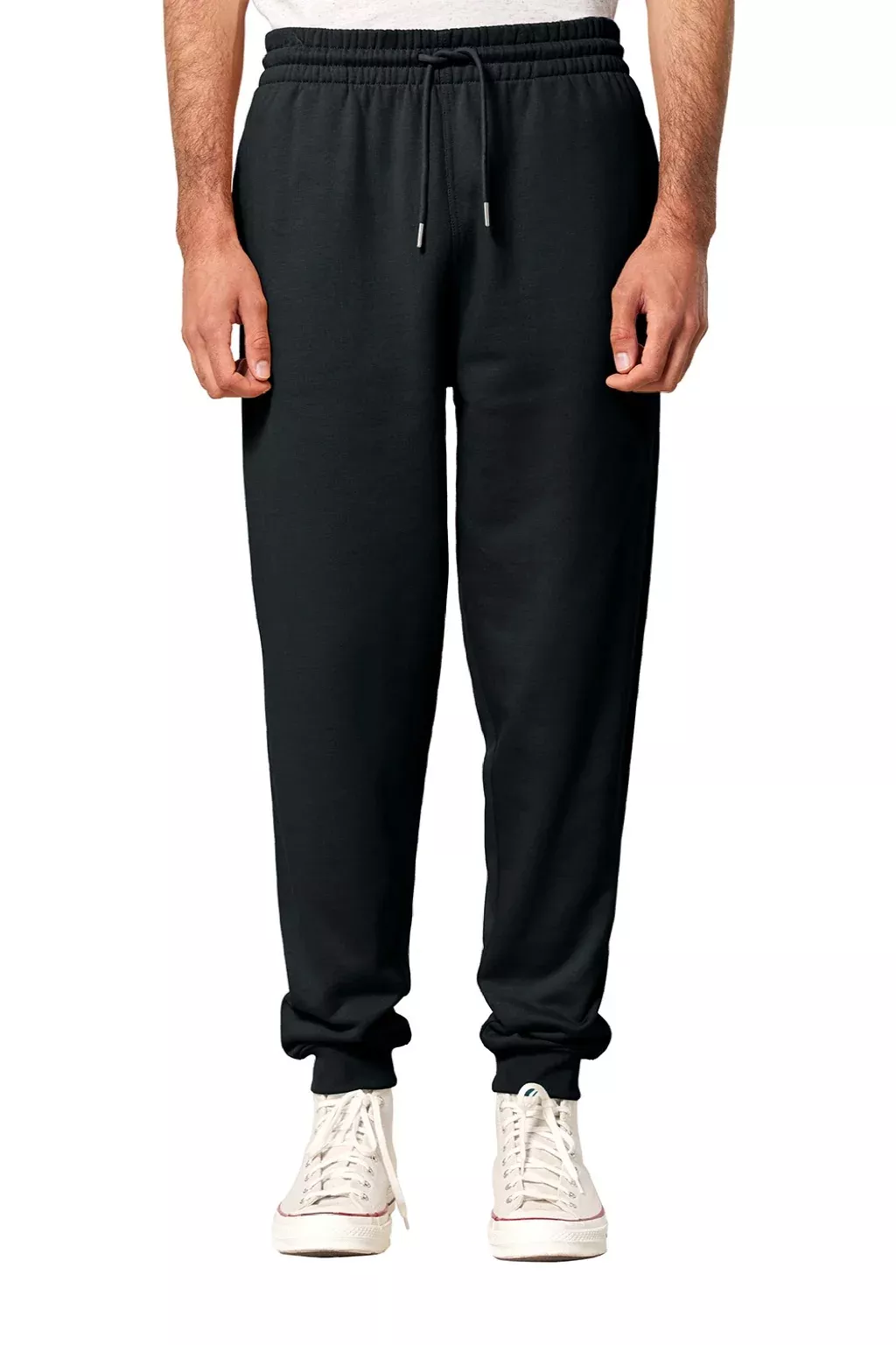 Stanley Stella Mens Flyer Jogger Sweatpants w/ Pockets - Black