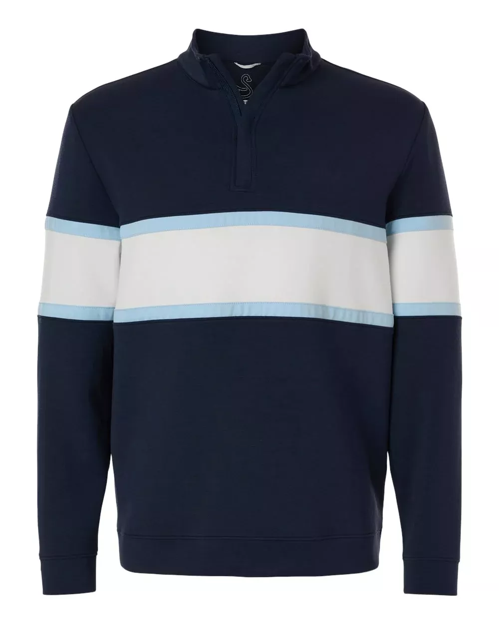 Swannies Men's Owen Quarter-Zip Colorblock Pullover