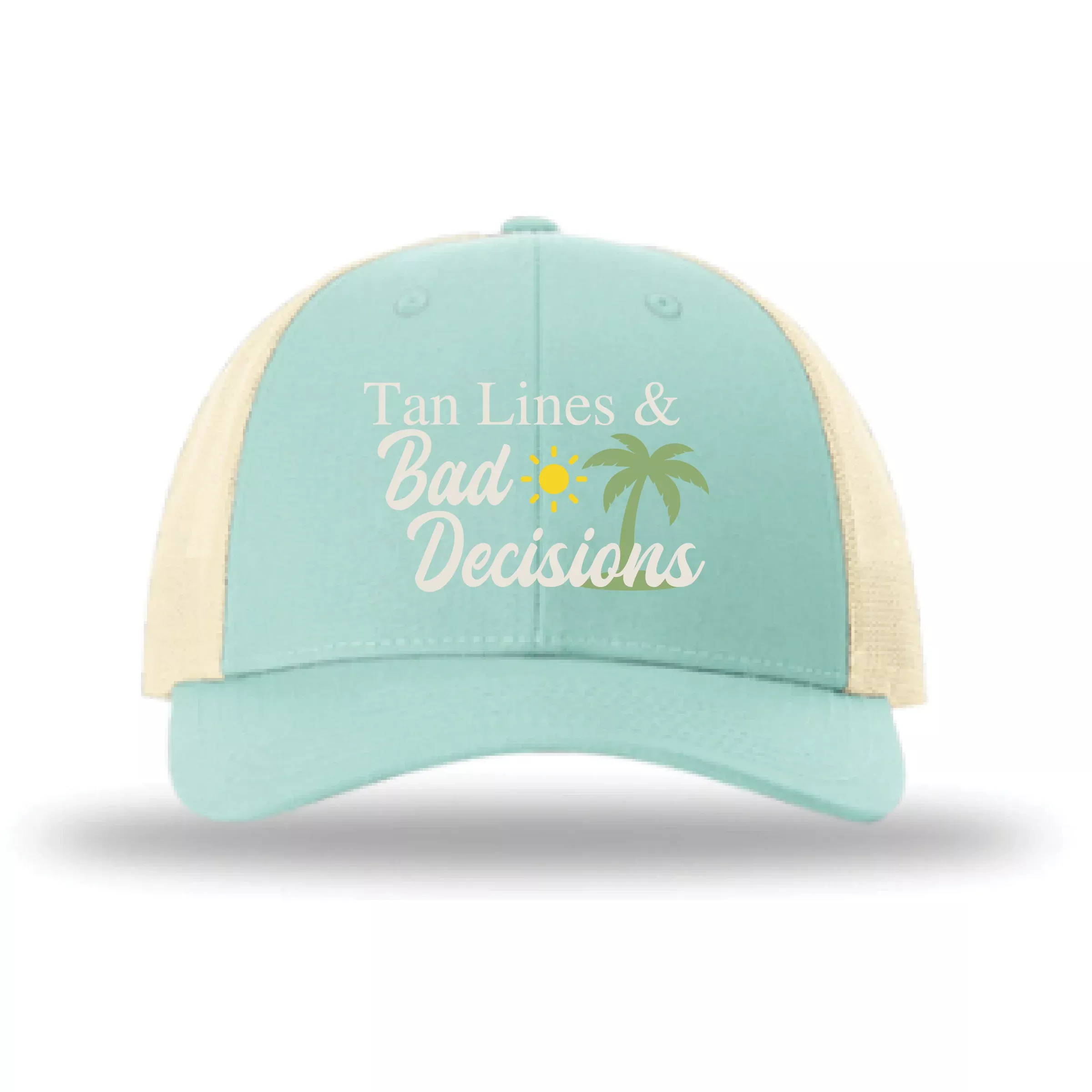 Tan Lines & Bad Decisions Richardson 115 Aruba Blue Beach Hat