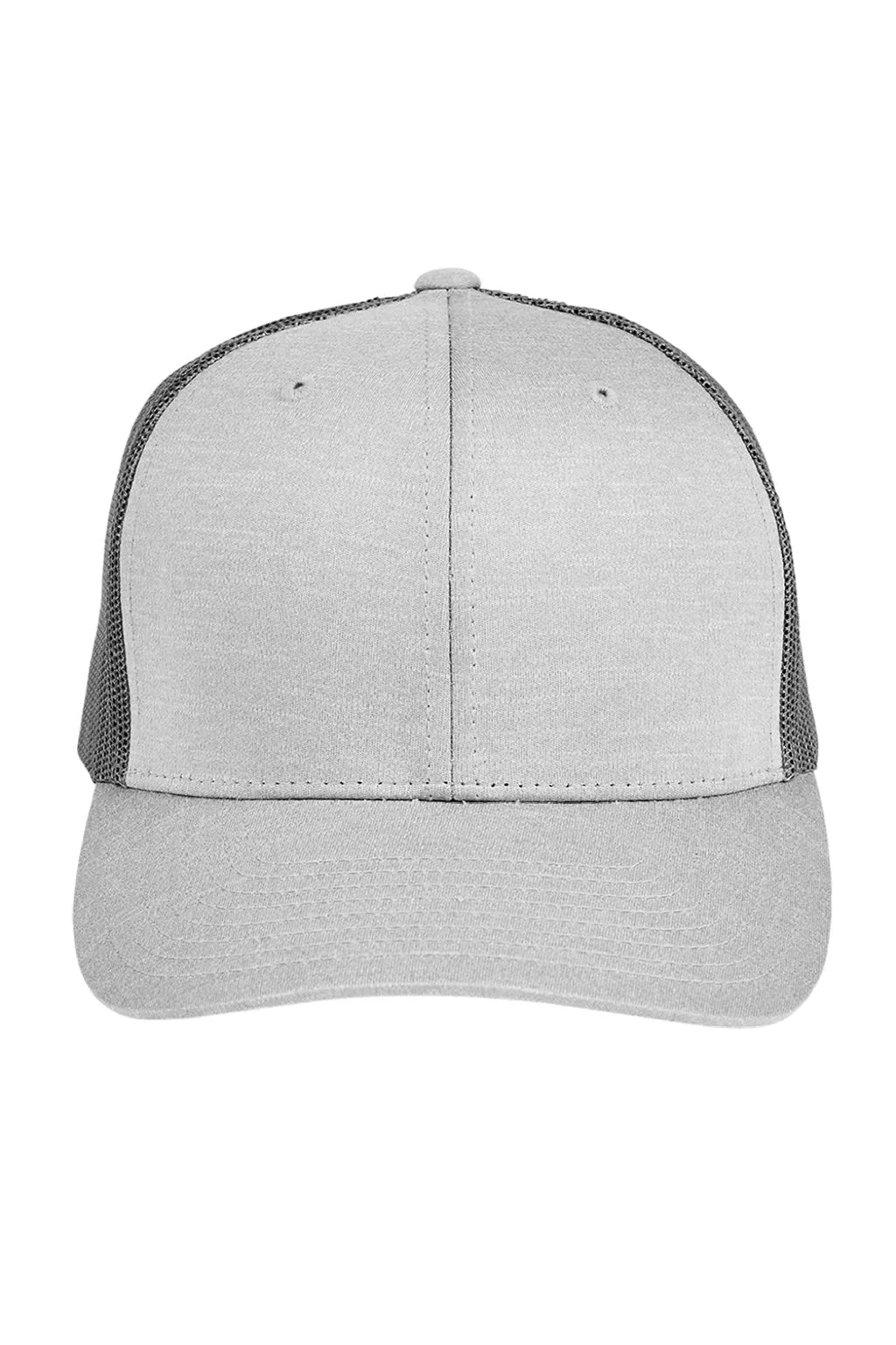 Team 365 Hats Mens Zone Sonic Moisture Wicking Snapback Hat - Heather Grey/Graphite Grey