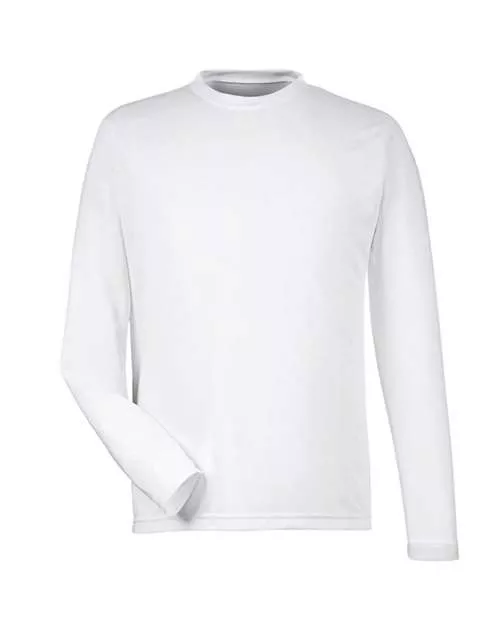 Team 365 TT11L Men's Zone Performance Long Sleeve T-Shirt – 3.5 oz. 100% Polyester Long Sleeve | XS–4XL