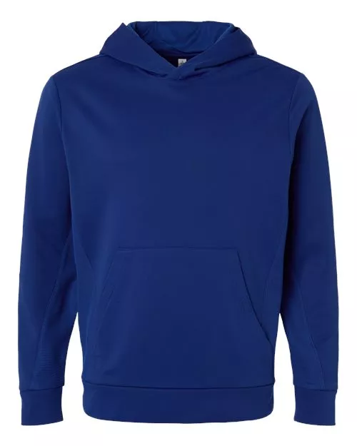 Team 365 TT400 Unisex Squad Hooded Tech Fleece Pullover – 7 oz. 100% Polyester Tech Fleece | XS–4XL