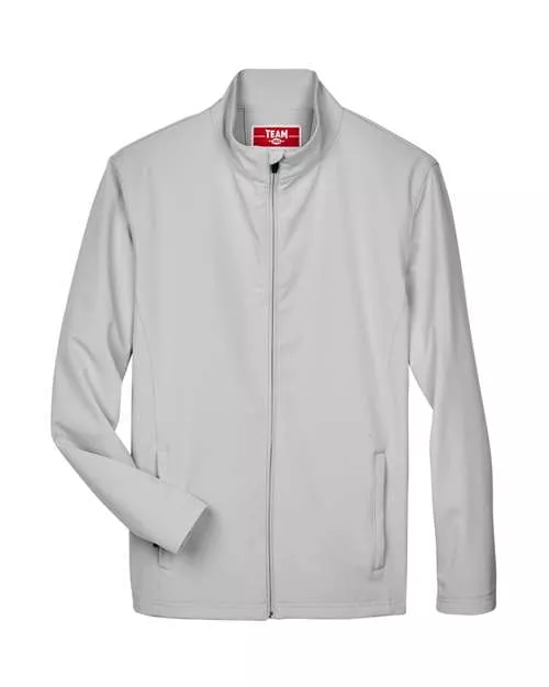 Team 365 TT80 Men's Leader Soft Shell Jacket – 9 oz. 96/4 Polyester/Spandex Soft Shell | XS–4XL