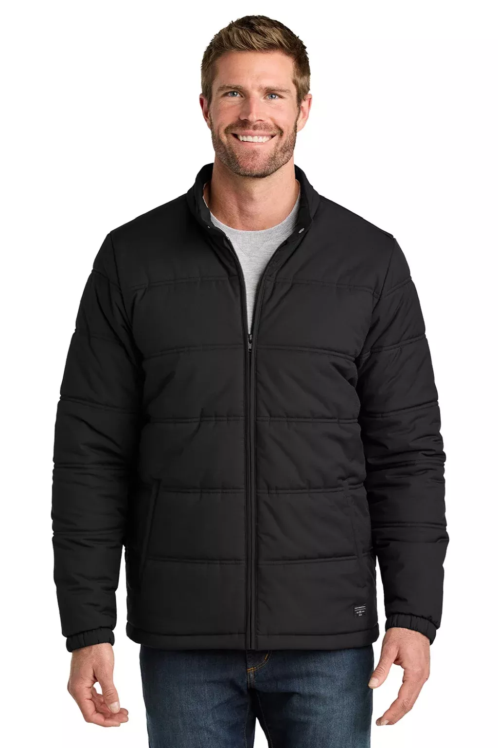 TravisMathew Mens Cold Bay Full Zip Jacket - Black