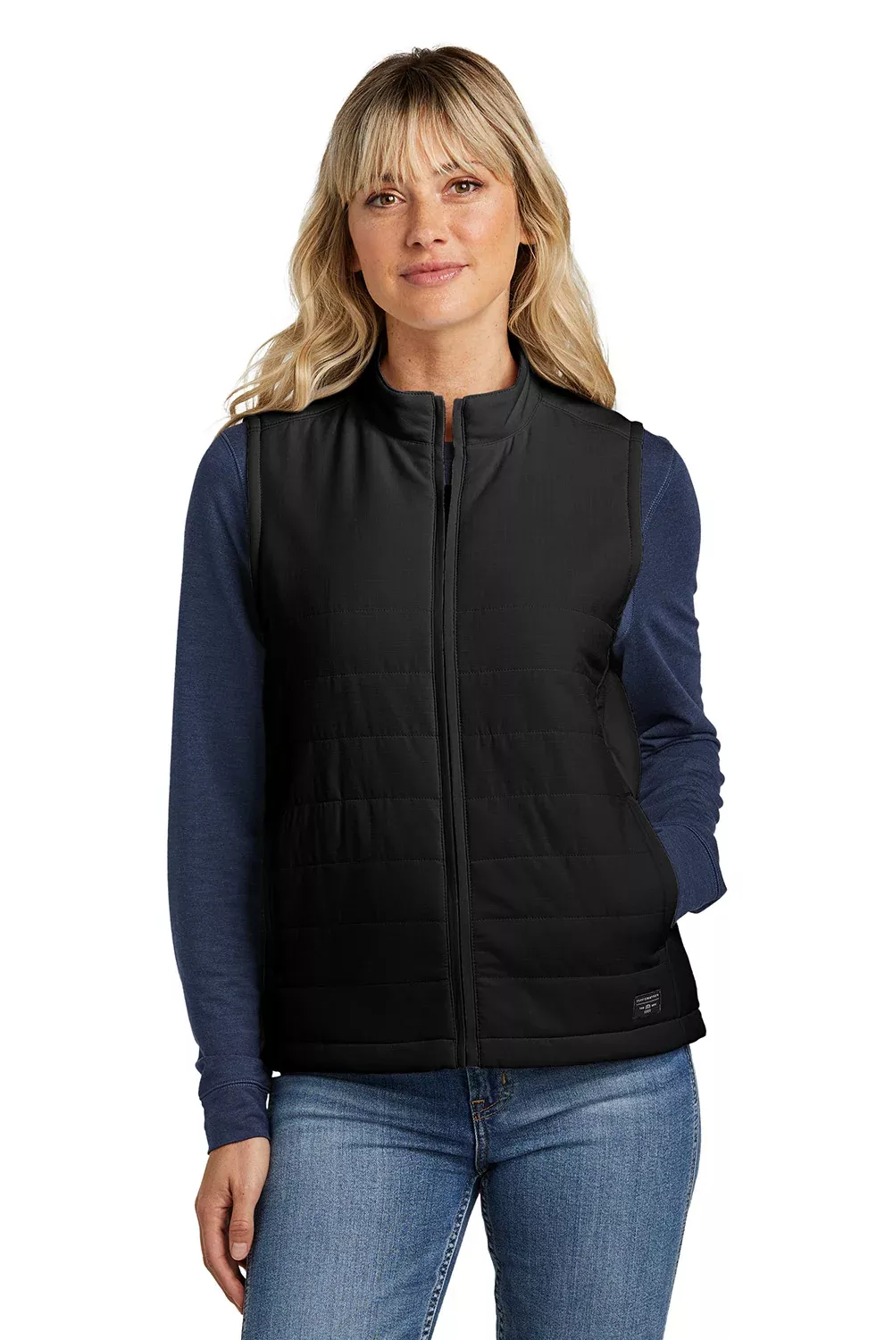 TravisMathew Womens Cold Bay Full Zip Vest - Black