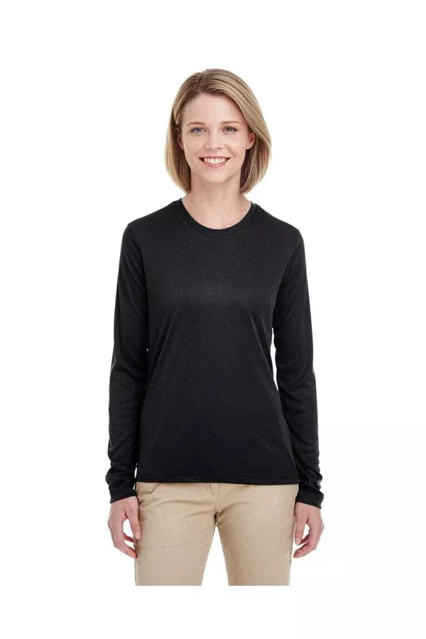 UltraClub 8622W Ladies' Cool & Dry Performance Long-Sleeve Top