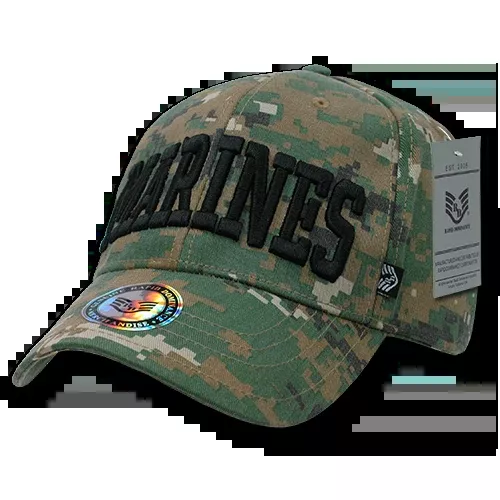 United States Marine Corps Digital Camo Hat, USMC Baseball Cap, US Marines Hat - Rapid Dominance 943