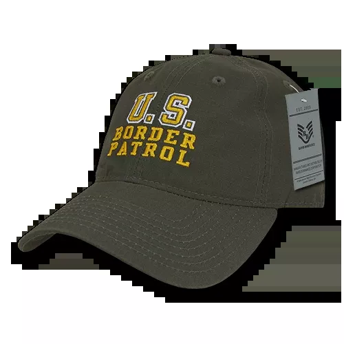 US Border Patrol Baseball Cap Ripstop Hat Customs - Rapid Dominance S74