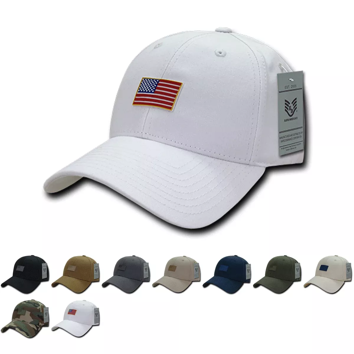 USA America Flag Baseball Hat - A07