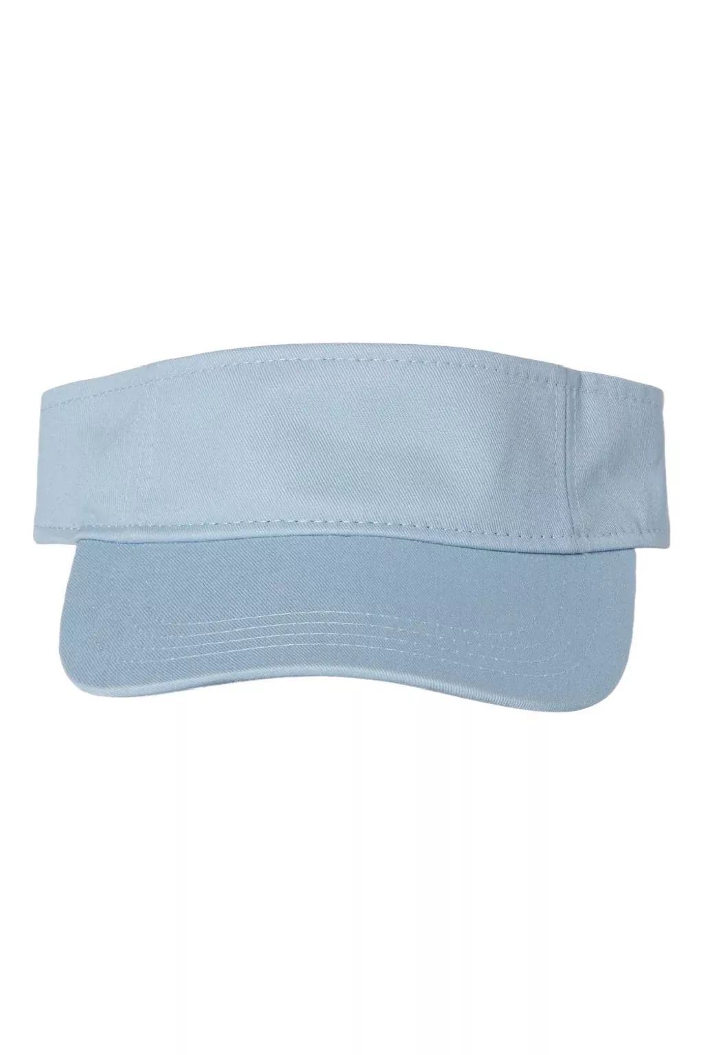 Valucap Hats Mens Bio-Washed Adjustable Visor - Baby Blue