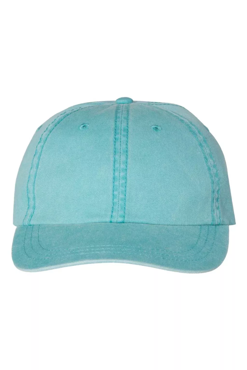 Valucap Hats Mens Pigment Dyed Adjustable Hat - Aqua Blue