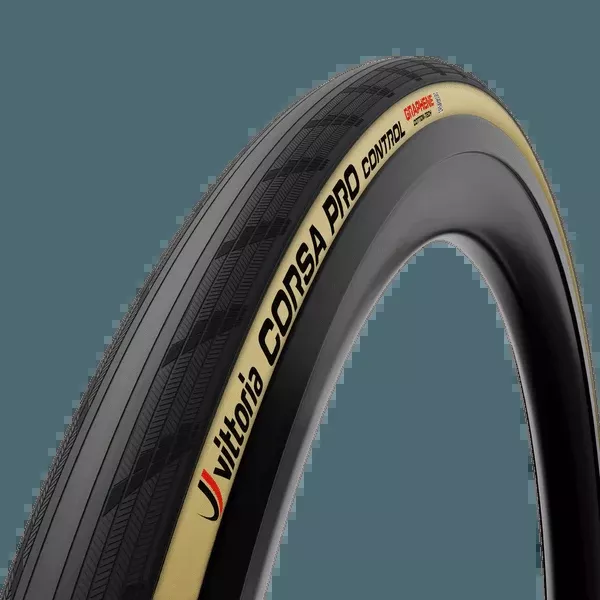 Vittoria Corsa Pro Control G2.0 Road Tubeless Ready Folding Tire - Ultimate Road Performance: Enhanced Grip and Durability for Challenging Conditions