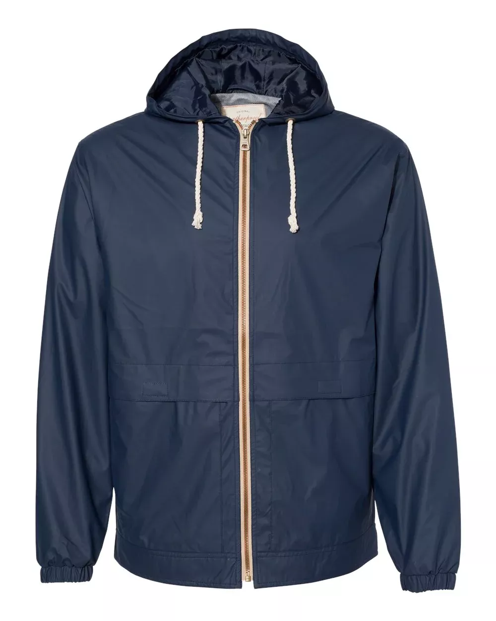 Weatherproof Unisex Vintage Hooded Rain Jacket