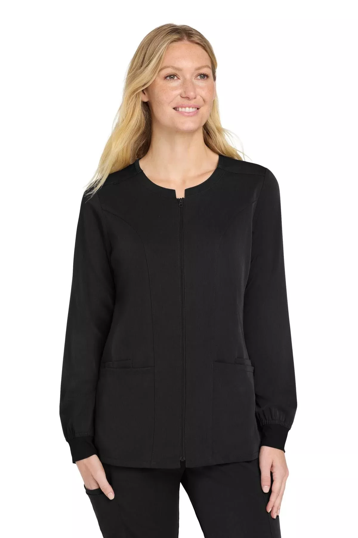 Wink Women's Premiere Flex™ Full-Zip Scrub Jacket WW4088