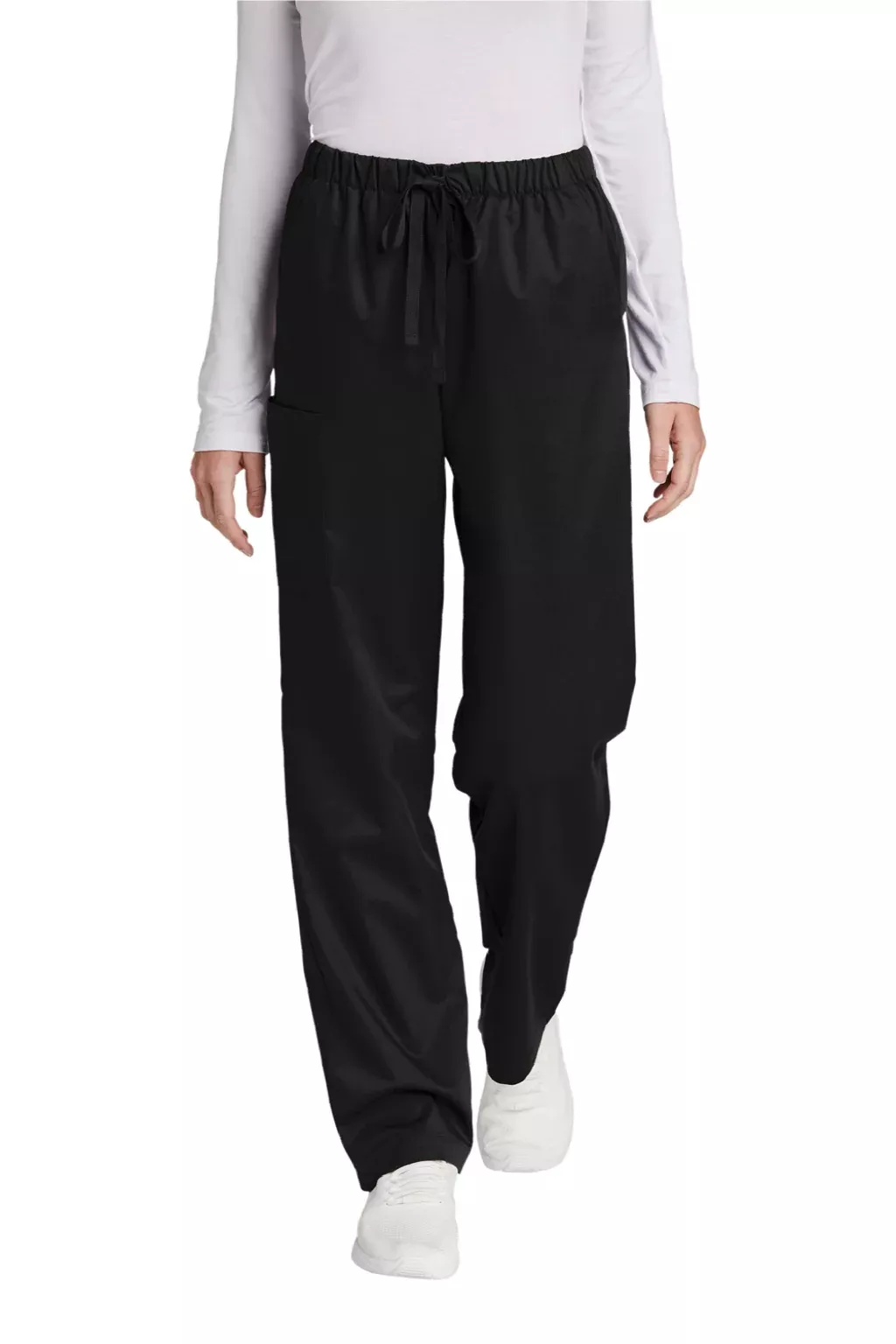 Wonderwink Womens WorkFlex Cargo Pants w/ Pockets - Black