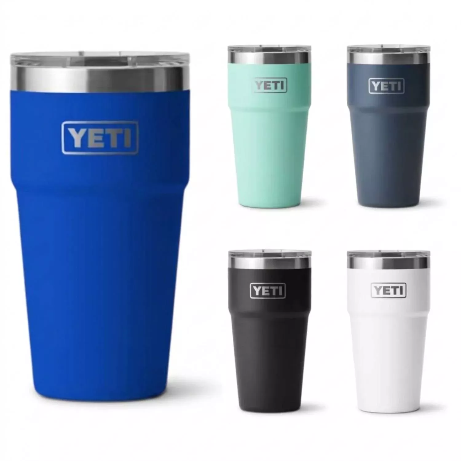 YETI Rambler 20 oz Stackable Mug with MagSlider Lid – Durable, Vacuum‑Insulated Stainless Steel Cup for Hot & Cold Drinks