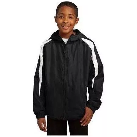 Youth Fleece-Lined Colorblock Jacket