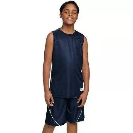 Youth PosiCharge Mesh Reversible Sleeveless Tee