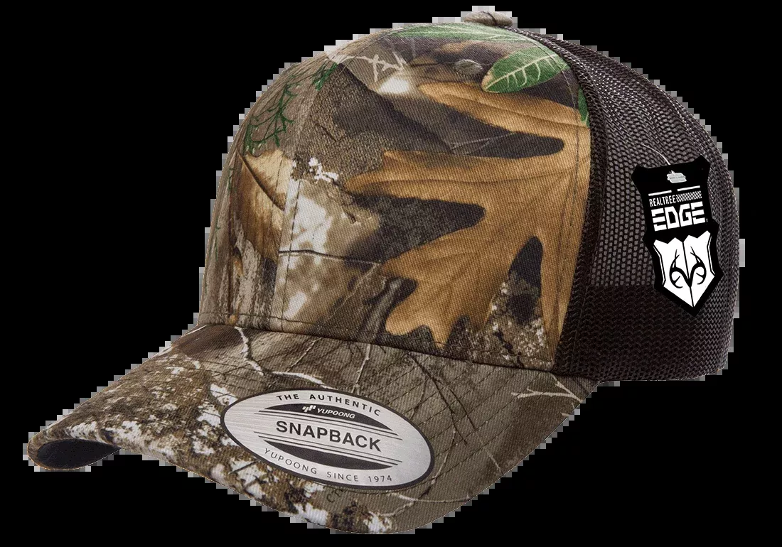 YP Classics 6606RC Realtree Camo Retro Trucker Cap