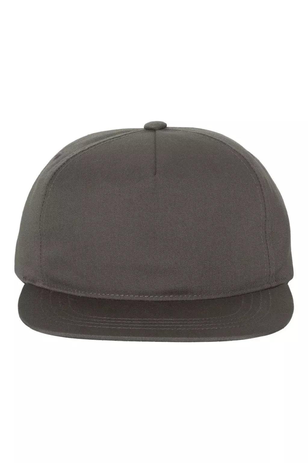 Yupoong Hats Mens Adjustable Hat - Charcoal Grey