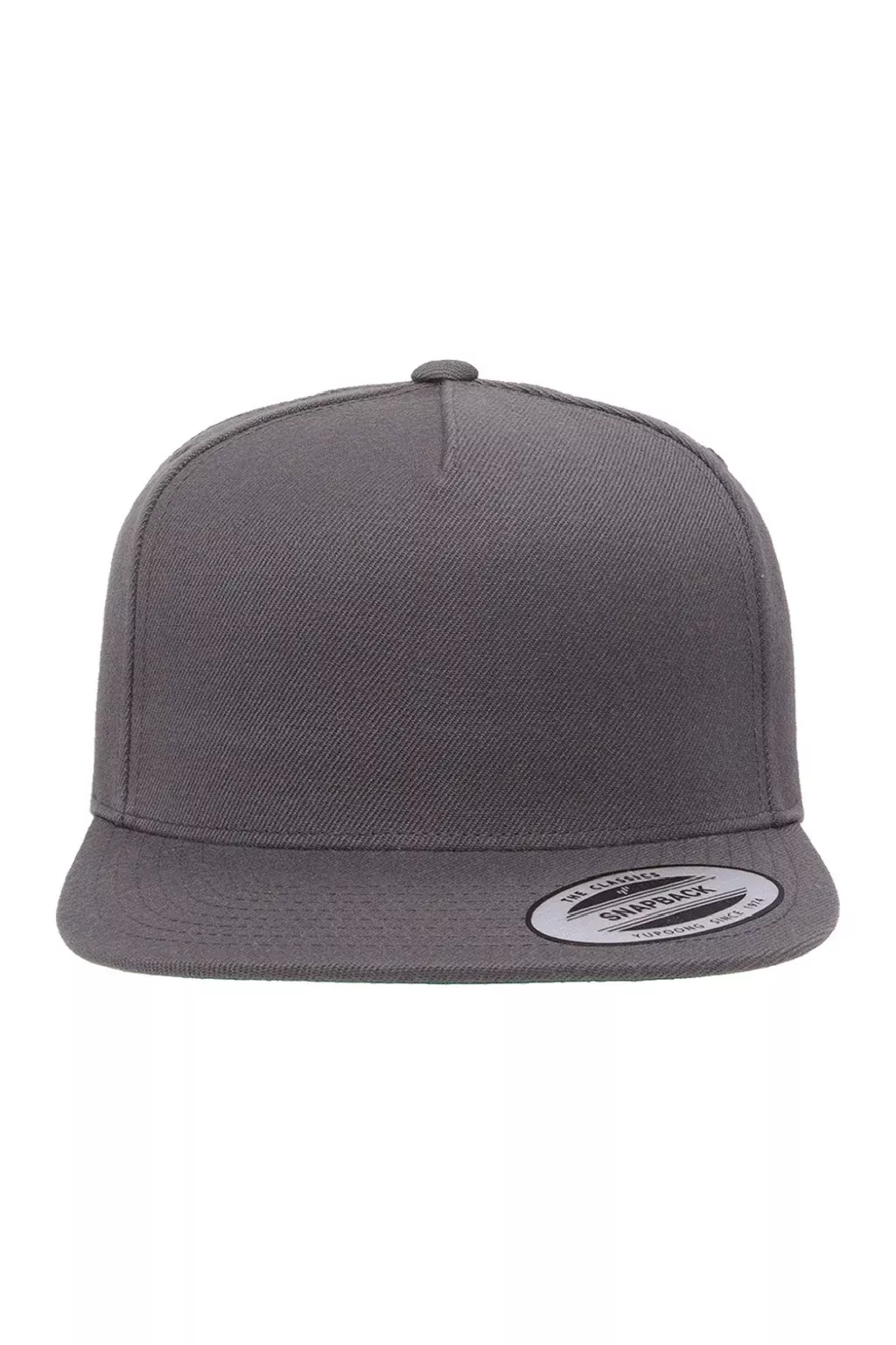 Yupoong Hats Mens Adjustable Hat - Dark Grey