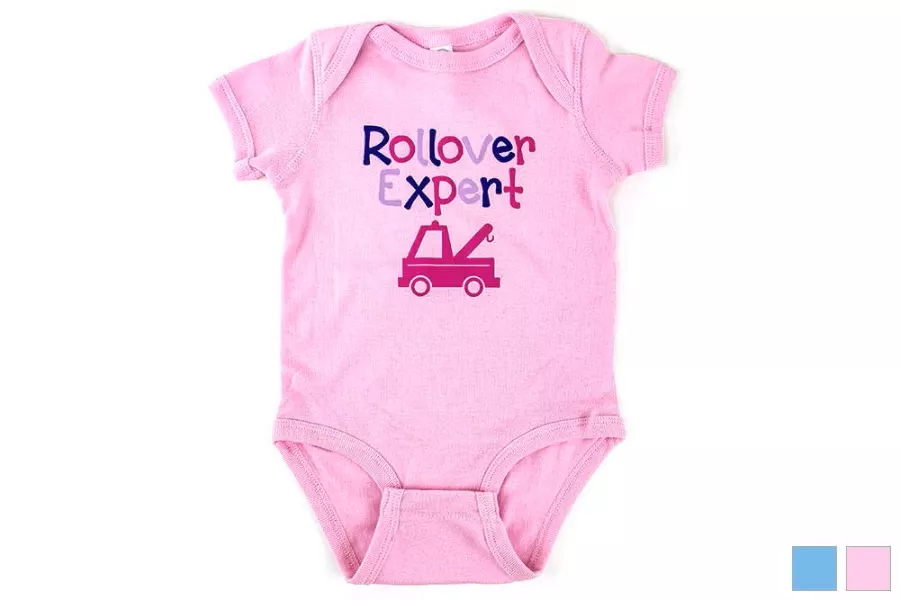 Zip's Rollover Expert Onesie